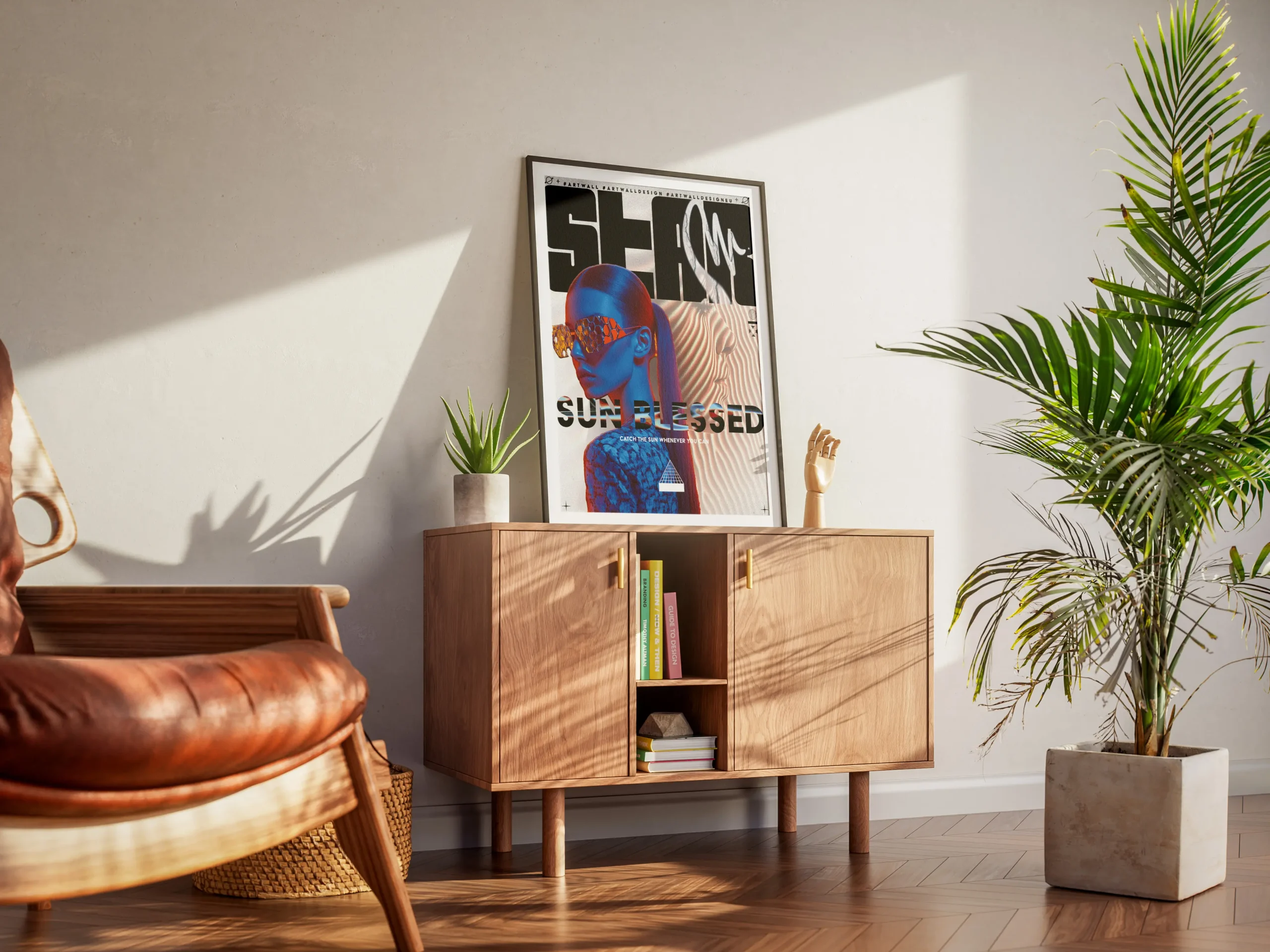 Jak powstaje plakat AI? Od pomysłu do wydruku — za kulisami Artwall Design